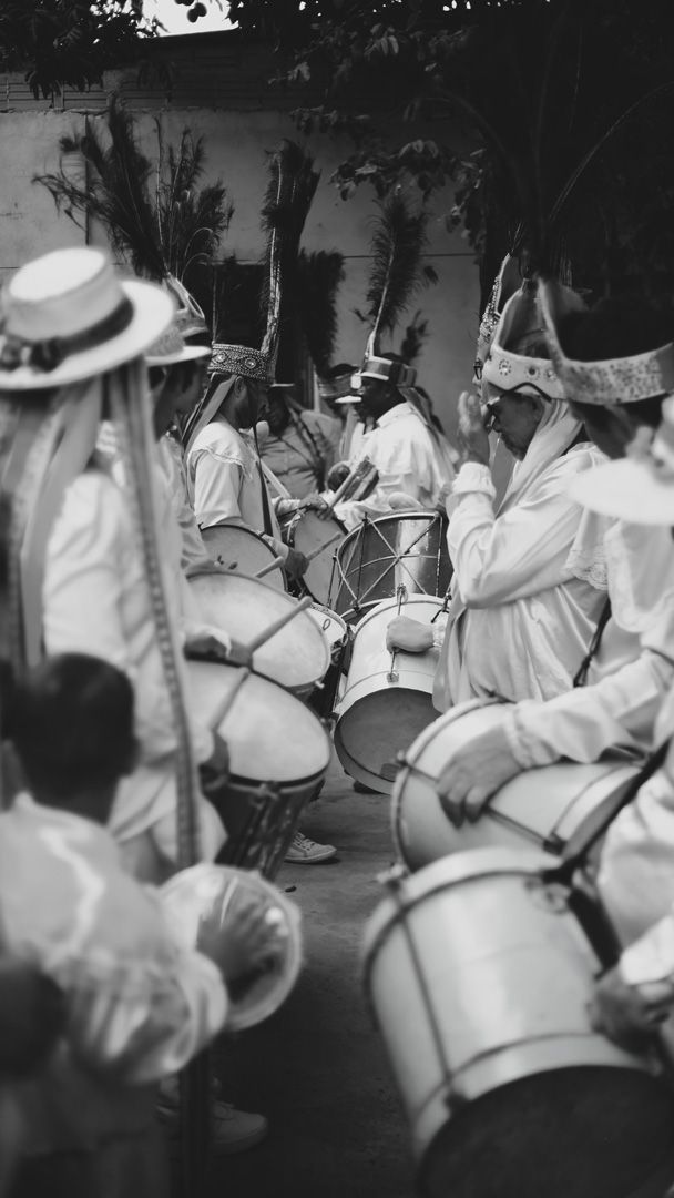 Fotografia documental 66 do Terno de Nossa Senhora do Rosário e São Benedito em Bocaiuva
