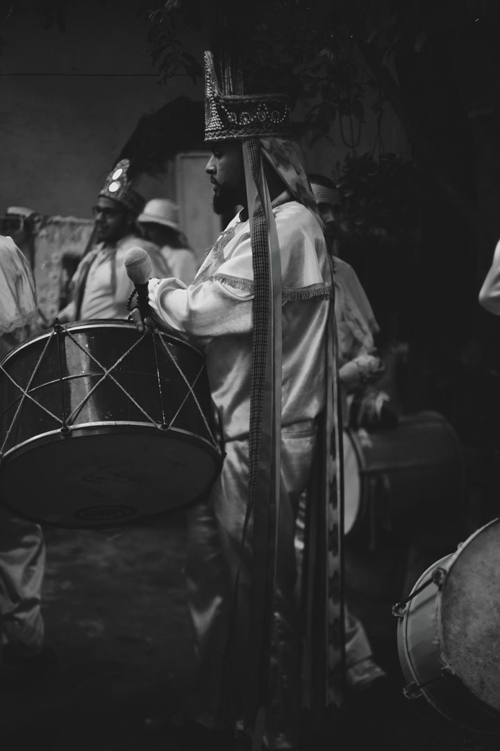 Fotografia documental 70 do Terno de Nossa Senhora do Rosário e São Benedito em Bocaiuva